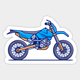 Motocross Bike Sticker